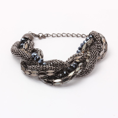 30% OFF on KhoobSurati Sprightly Braided Metal Bracelet