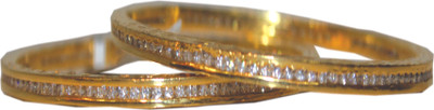 9% OFF on Bejeweled Copper Copper Plated Bangle Set Pack of 2 9% OFF on Bejeweled Copper Copper Plated Bangle Set Pack of 2