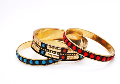 62% OFF on The Pari Alloy Bangle Set Pack of 3 62% OFF on The Pari Alloy Bangle Set Pack of 3