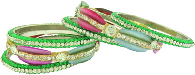 37% OFF on Jewellery.Creation Traditional Fashion Lac Bangle Set Pack of 4