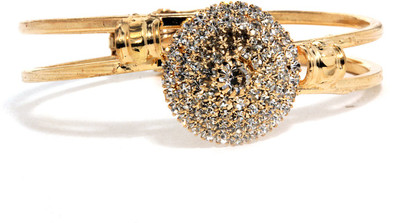 Bindhani Casual Kadas Alloy Cubic Zirconia 10K White Gold Plated Bracelet Bindhani Casual Kadas Alloy Cubic Zirconia 10K White Gold Plated Bracelet