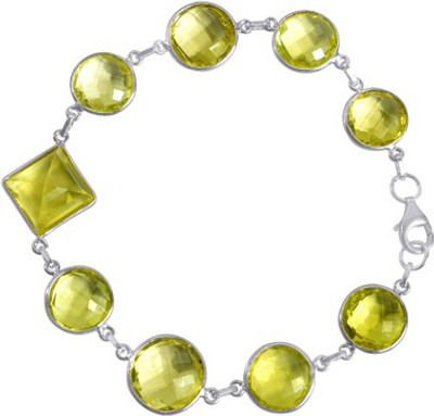 50% OFF on Arsh Crown Sky Dominion BR1257 Sterling Silver Quartz Sterling Silver Plated Bracelet