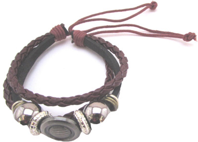 58% OFF on Mischika Leather Bracelet