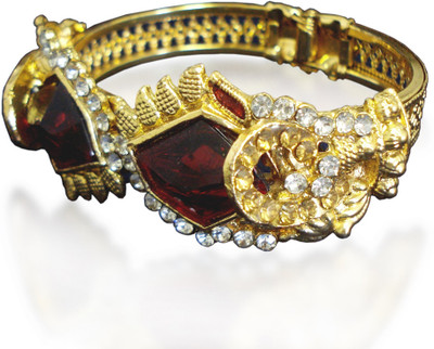 62% OFF on Mischika Stone, Metal Bangle