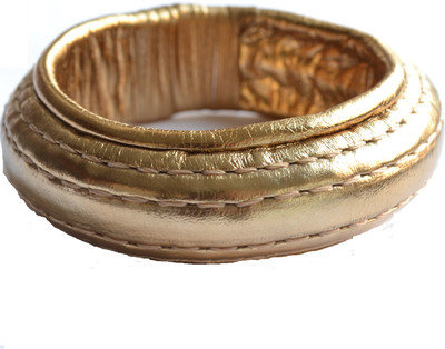 60% OFF on Cuero Golden LC-455 Leather Bracelet