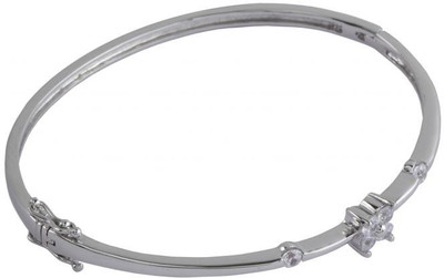 50% OFF on Siyora Brass Cubic Zirconia Rhodium Bracelet