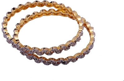 60% OFF on Natraj Arts Alloy Bangle Set Pack of 2 60% OFF on Natraj Arts Alloy Bangle Set Pack of 2