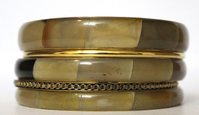 11% OFF on Indian Charm Designer Resin Bangle Set Pack of 5