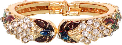 69% OFF on Vendee Fashion Peacock Design 8279 Brass Kada