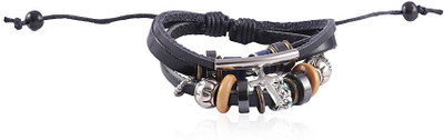 50% OFF on Jewelizer Faux Leather Bracelet
