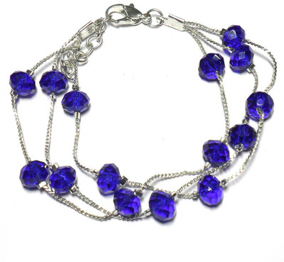 50% OFF on Beadworks BR-25-Blue Alloy, Glass, Copper Bracelet 50% OFF on Beadworks BR-25-Blue Alloy, Glass, Copper Bracelet