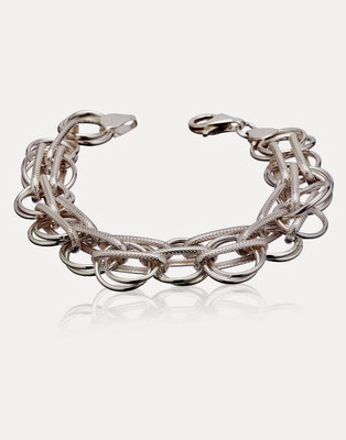 Mallika Jewellery Silver Silver Plated Bracelet Mallika Jewellery Silver Silver Plated Bracelet