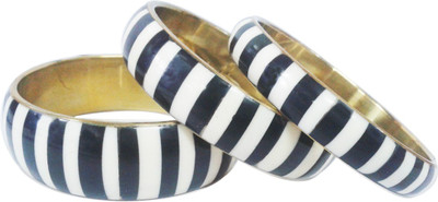 27% OFF on Decor Tattva Inc. Golden Delight Brass Brass Plated Bangle Set Pack of 3