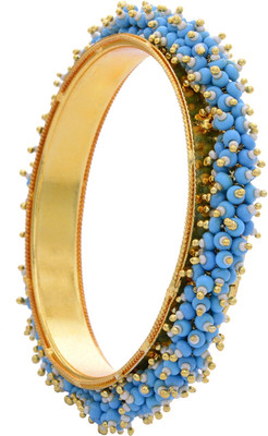 87% OFF on Prisha Elegant Alloy 18K Yellow Gold Plated Bangle