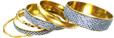 57% OFF on Modish Look Color Spark Brass Bangle Set Pack of 7 57% OFF on Modish Look Color Spark Brass Bangle Set Pack of 7
