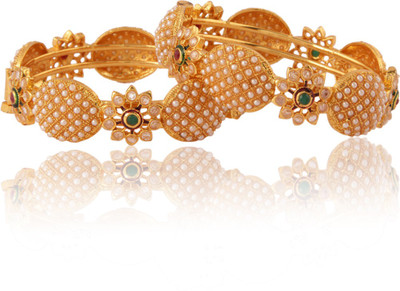 22% OFF on Adwitiya Collection Golden Charm Copper Yellow Gold Plated Bangle Set Pack of 2 22% OFF on Adwitiya Collection Golden Charm Copper Yellow Gold Plated Bangle Set Pack of 2