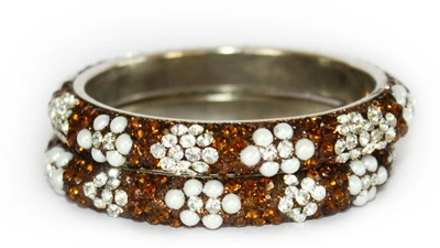 60% OFF on Glitters Traditional Metal Bangle Set Pack of 2 60% OFF on Glitters Traditional Metal Bangle Set Pack of 2