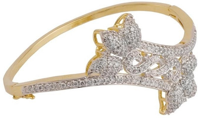 3% OFF on Siyora Brass Cubic Zirconia Yellow Gold, Rhodium Bracelet 3% OFF on Siyora Brass Cubic Zirconia Yellow Gold, Rhodium Bracelet