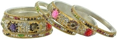 53% OFF on Aakshi Metal, Alloy Bangle Set Pack of 6 53% OFF on Aakshi Metal, Alloy Bangle Set Pack of 6