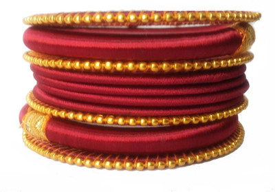 53% OFF on Kuhuk Thread Accessory Plastic Bangle Set Pack of 10