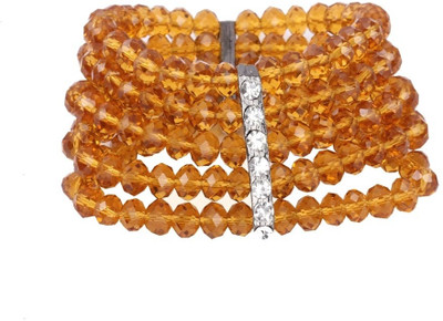 30% OFF on KhoobSurati American Diamond Cuts With Gem Studded Slab Glass Bracelet