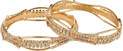 28% OFF on Coash Stylish Appeal Alloy Bangle Set Pack of 2 28% OFF on Coash Stylish Appeal Alloy Bangle Set Pack of 2