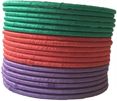 54% OFF on Kuhuk Thread Accessory Plastic Bangle Set Pack of 18