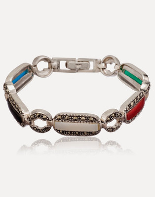 30% OFF on Mallika Jewellery Silver Silver Plated Bracelet 30% OFF on Mallika Jewellery Silver Silver Plated Bracelet