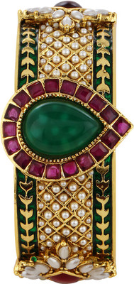 77% OFF on Adwitiya Collection Charm Copper Yellow Gold Plated Cuff 77% OFF on Adwitiya Collection Charm Copper Yellow Gold Plated Cuff