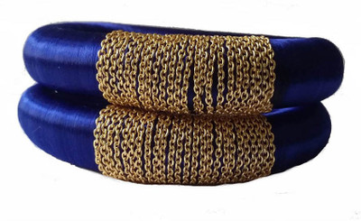 Kuhuk Thread Accessory Plastic Bangle Set Pack of 2