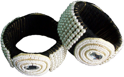 25% OFF on Kalp Blackjet Alloy Bangle Pack of 2