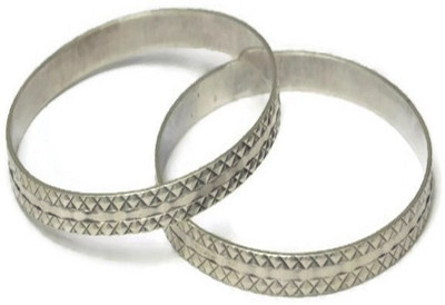 40% OFF on Jisha Sterling Silver Bangle Set Pack of 2 40% OFF on Jisha Sterling Silver Bangle Set Pack of 2
