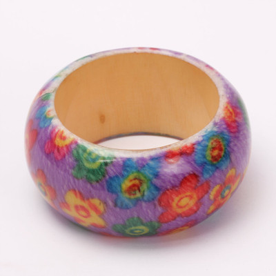 30% OFF on KhoobSurati Cute Candy Wood Bangle