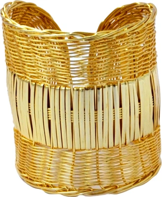 50% OFF on Rejuvenate Jewels Gold Finish Brass 18K Yellow Gold Plated 18 Cuff 50% OFF on Rejuvenate Jewels Gold Finish Brass 18K Yellow Gold Plated 18 Cuff