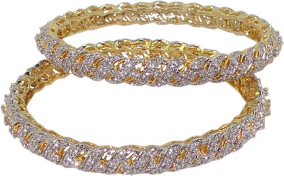 57% OFF on Anjan Gorgeous Traditional Golden Alloy Bangle Set Pack of 2 57% OFF on Anjan Gorgeous Traditional Golden Alloy Bangle Set Pack of 2