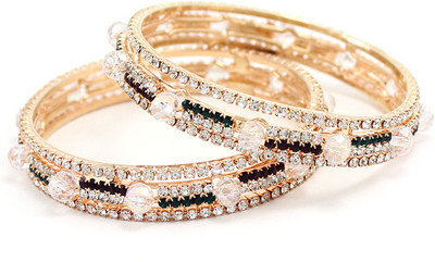 20% OFF on Monza Alloy Rose Gold Plated Bangle Set Pack of 2 20% OFF on Monza Alloy Rose Gold Plated Bangle Set Pack of 2