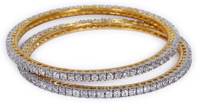 55% OFF on Moksh Jewels Alloy Bangle Set Pack of 2