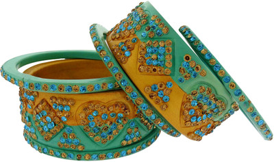 20% OFF on Jewellery.Creation Traditional Fashion Lac Bangle Set Pack of 6