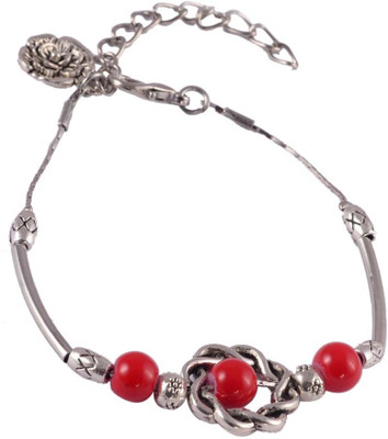 50% OFF on Jewelizer Tibetan Silver Alloy Charm Bracelet