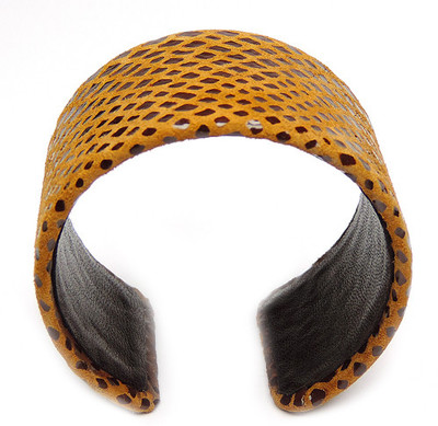 38% OFF on Silvantra Leather Cuff