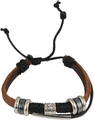50% OFF on Jewelizer Faux Leather Bracelet