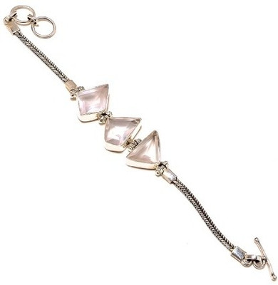 41% OFF on Kirti Gems Sterling Silver Quartz Bracelet