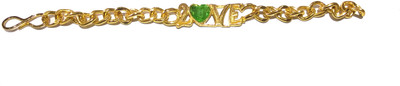 50% OFF on Swarnim Jewellers I love you Metal Bracelet