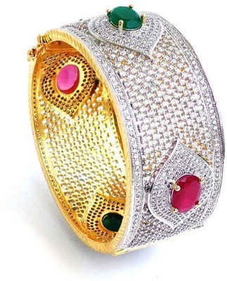 30% OFF on Exotica Ethenic Alloy Cubic Zirconia Rhodium Plated Bangle 30% OFF on Exotica Ethenic Alloy Cubic Zirconia Rhodium Plated Bangle