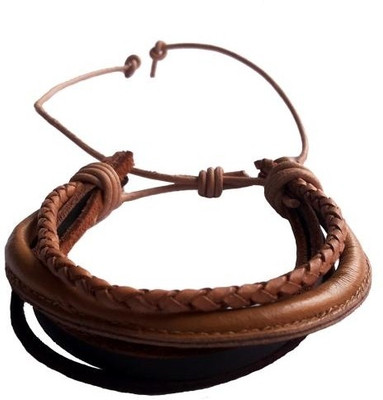 60% OFF on Cuero Leather Bracelet