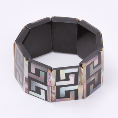 30% OFF on KhoobSurati Designer Block Printed Plastic Bracelet