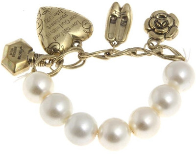 50% OFF on Jewelizer Faux Pearl Alloy Charm Bracelet 50% OFF on Jewelizer Faux Pearl Alloy Charm Bracelet