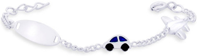 17% OFF on Taraash Aeroplane Car Sterling Silver Sterling Silver Plated Bracelet