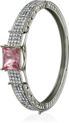 69% OFF on Eclat Brass Rhodium Plated Bracelet