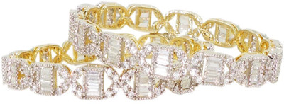 40% OFF on Anjan Lovely Alloy Bangle Set Pack of 2 40% OFF on Anjan Lovely Alloy Bangle Set Pack of 2